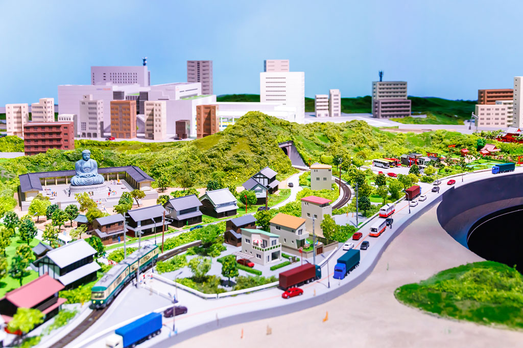 ロマンスカーミュージアム ジオラマパーク 鎌倉