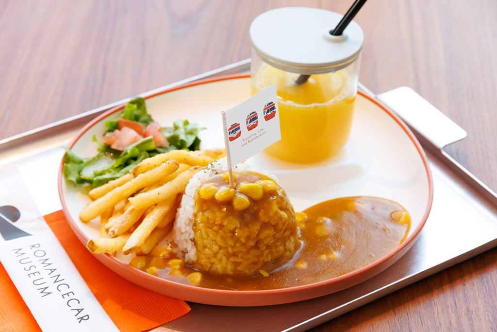 ロマンスカーミュージアム キッズスパイスカレー