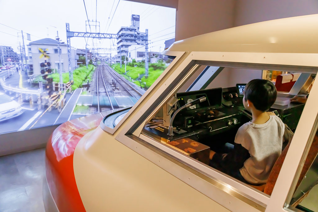 ロマンスカーミュージアム 運転シミュレーター