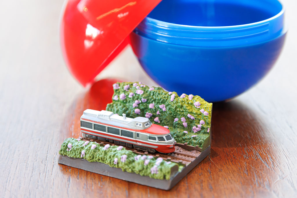 ロマンスカーミュージアム オリジナルガチャ