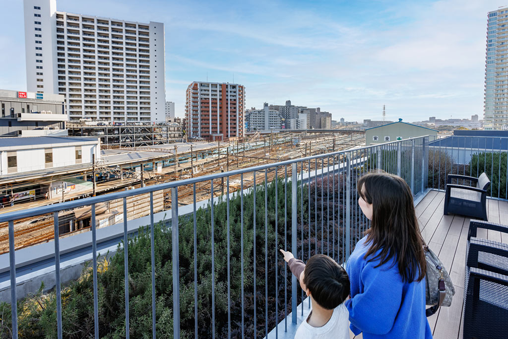 ロマンスカーミュージアム ステーションビューテラス