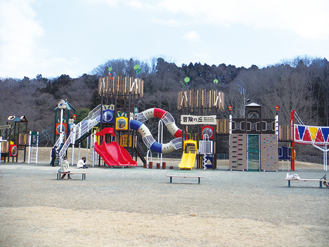 大型コンビネーション遊具/杜の都信用金庫モリリン加瀬沼公園(宮城県/利府町)