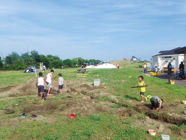 冒険遊び場/海岸公園冒険広場(宮城県/仙台市)