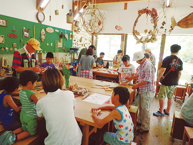 工作体験/山形県県民の森(山辺町)