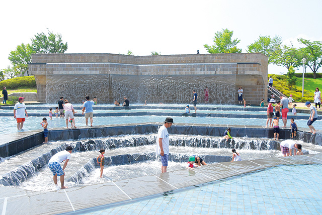 池のエリア/みずいろ公園(福島県/本宮市)