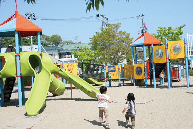 わらしっ子広場/みずいろ公園(福島県/本宮市)