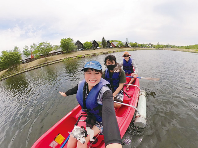 カナディアンカヌー(一例)/エンゼルフォレスト那須白河(福島県/天栄村)