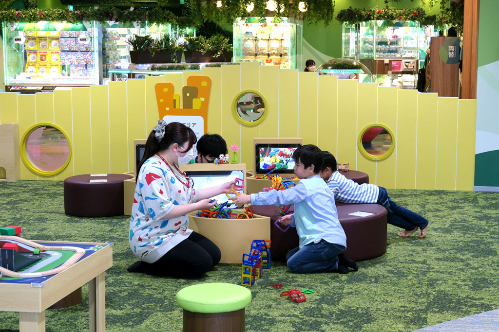 ちきゅうのにわ 都市エリア