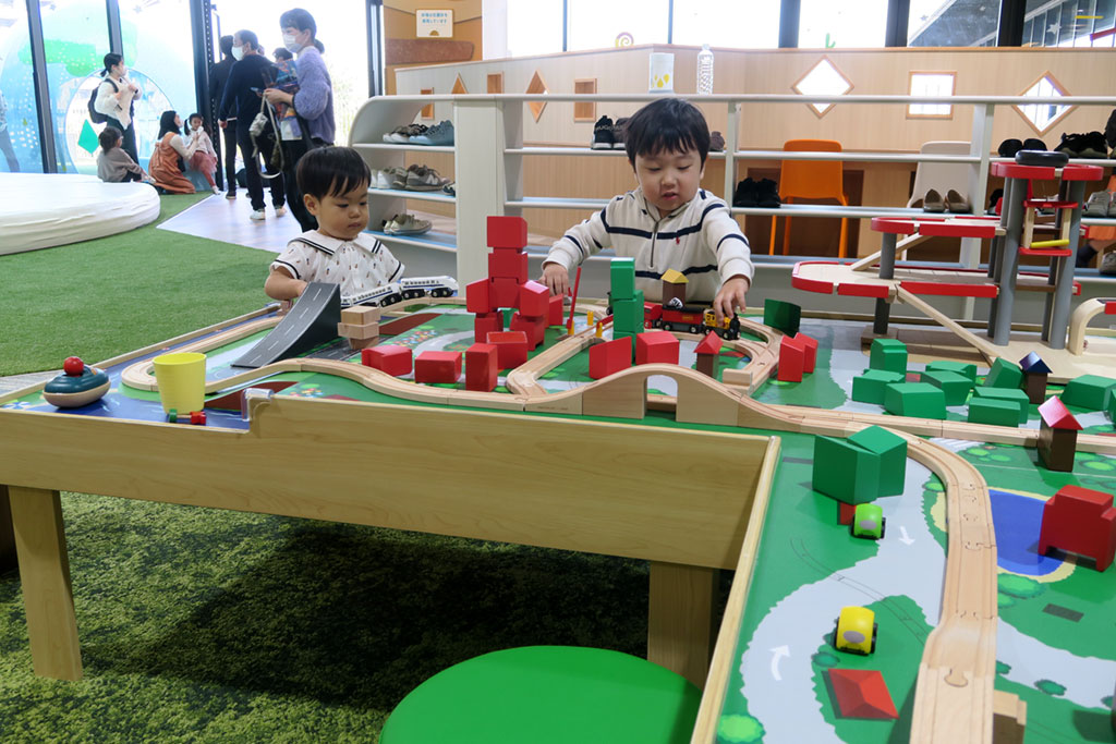 ちきゅうのにわ 都市エリア