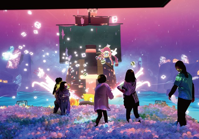 冒険型ボールプール「ZABOOM_JOURNEY」／リトルプラネット KITE MITE MATSUDO