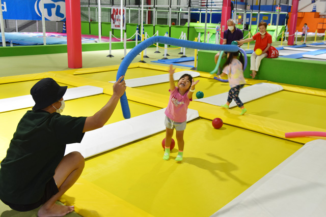 園児さんエリア／トランポランドTokyoベイサイド