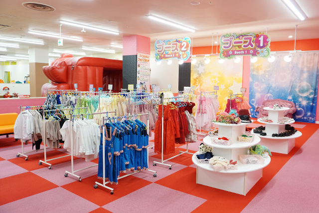 ステキなドレスや背景で写真が無料で撮影し放題／ファンタジーキッズリゾート船橋