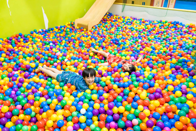 ボールプール／龍宮城スパホテル三日月キッズガーデン