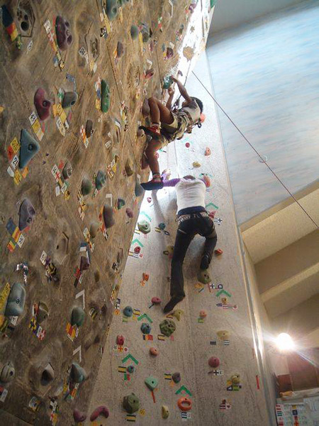 クライミングウォール/道の駅みなかみ水紀行館