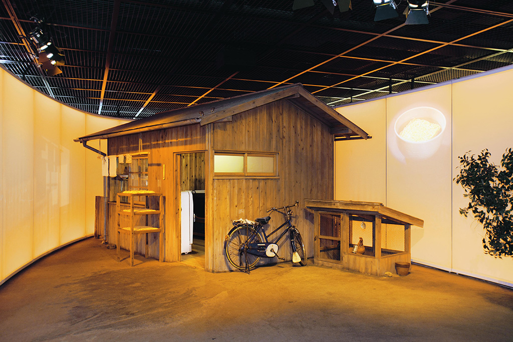 展示「チキンラーメンの誕生」/カップヌードルミュージアム 大阪池田(大阪府/池田市)