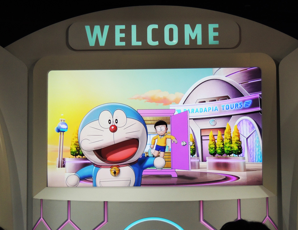 ドラえもんとのび太が登場/ユニバーサル・スタジオ・ジャパン(大阪府)