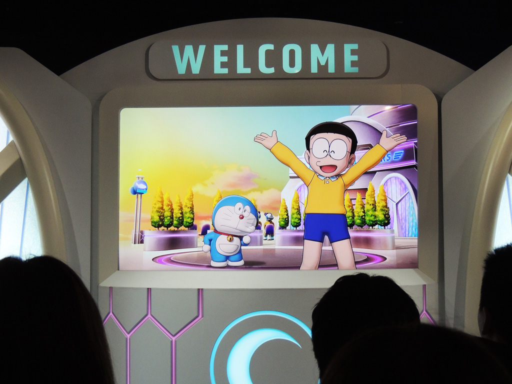 ドラえもんとのび太の2人の会話を楽しめます/ユニバーサル・スタジオ・ジャパン(大阪府)