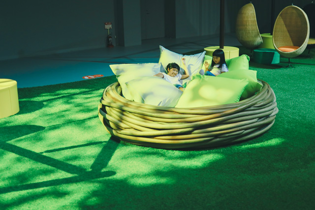 キッズコーナー／モビリティリゾートもてぎ　巨大ネットの森 SUMIKA