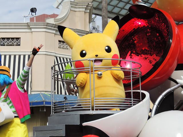 パーク史上最高のパレードにピカチュウが登場／ユニバーサル・スタジオ・ジャパン（大阪府）