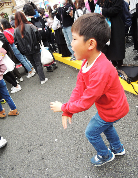 キッズもノリノリ／ユニバーサル・スタジオ・ジャパン（大阪府）