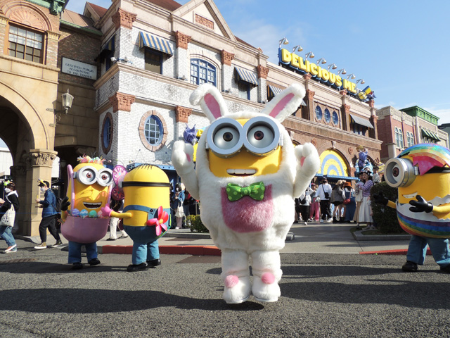 イースター・コスチュームが素敵なミニオン／ユニバーサル・スタジオ・ジャパン（大阪府）
