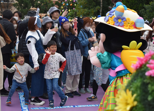 一緒に踊ったりできる楽しい時間／ユニバーサル・スタジオ・ジャパン（大阪府）