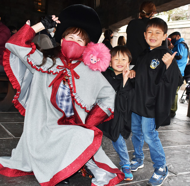 ピンクの可愛いピグミーパフ／ユニバーサル・スタジオ・ジャパン（大阪府）