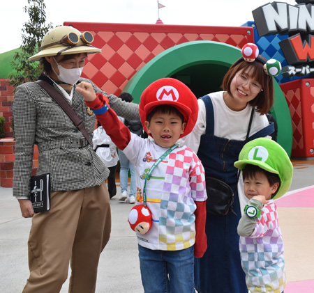 「スーパー・ニンテンドー・ワールド」も入場が確約されています／ユニバーサル・スタジオ・ジャパン（大阪府）