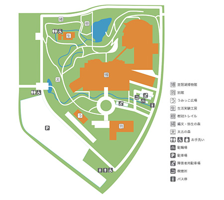 マップ/滋賀県立琵琶湖博物館（滋賀県/草津市）