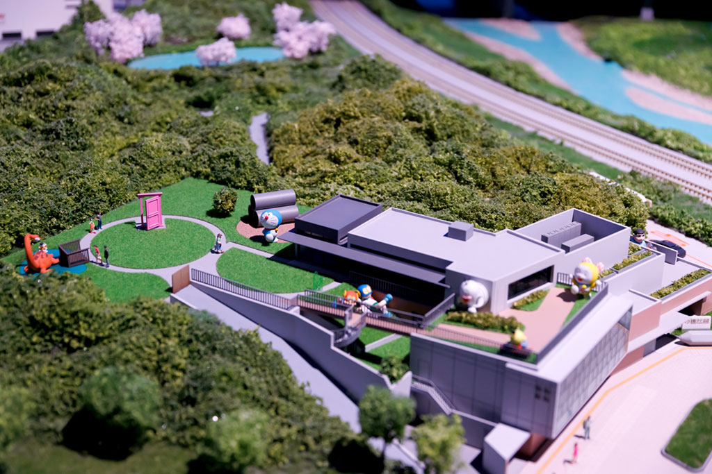 ジオラマの川崎市藤子・F・不二雄ミュージアム／ロマンスカーミュージアム