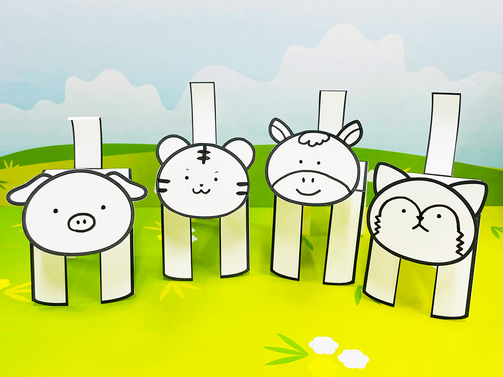 トコトコ歩くどうぶつをつくろう！～動く紙工作～/港区立みなと科学館（東京都）