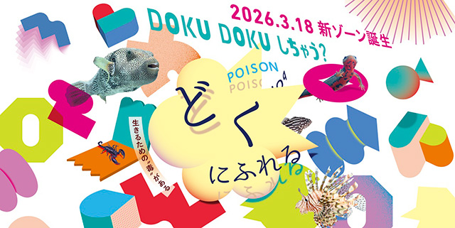 どくにふれるゾーン/NIFREL（ニフレル）（大阪府/吹田市）