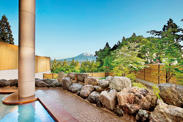 露天風呂/星と森のロマントピア 星の宿白鳥座（青森県/弘前市）