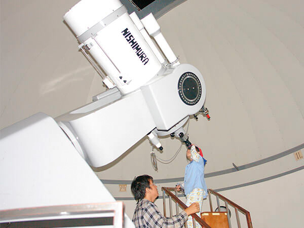 併設の天文台/星と森のロマントピア 星の宿白鳥座（青森県/弘前市）