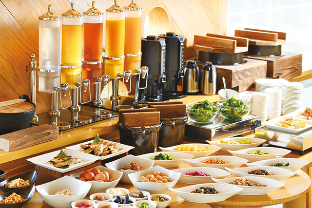 朝食/SHONAI HOTEL SUIDEN TERRASSE（山形県/鶴岡市）