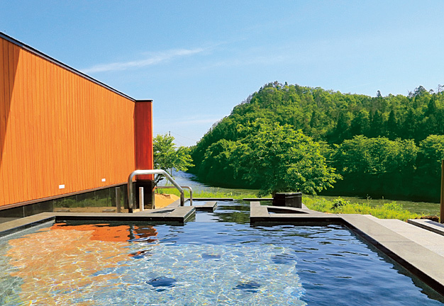 露天風呂/クアハウス碁点（山形県/村山市）