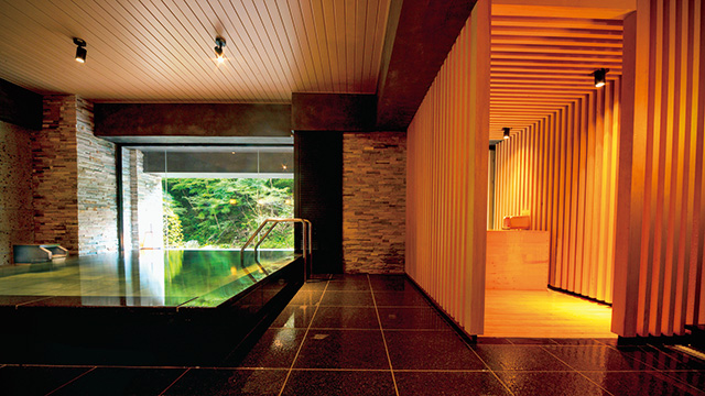 貸切大浴場/庄助の宿 瀧の湯（福島県/会津若松市）