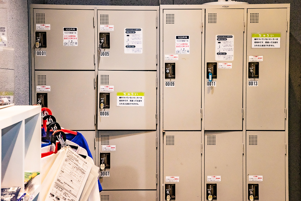 ロッカー/伊丹市昆虫館（兵庫県）