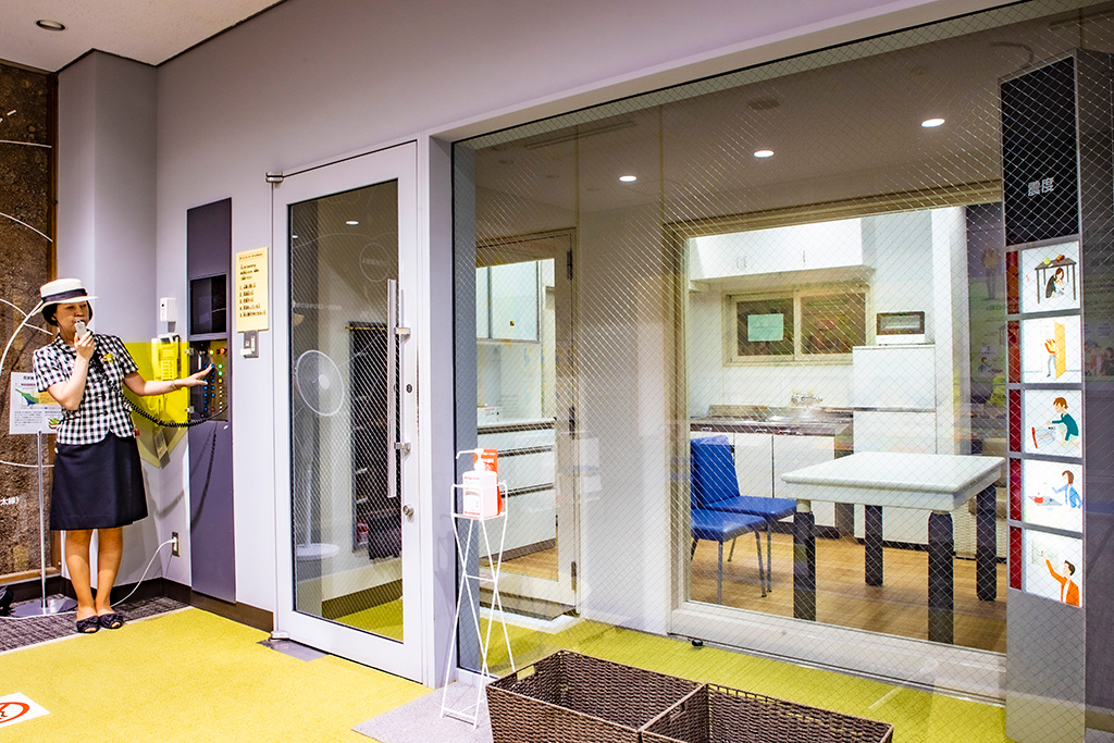 地震体験コーナー/京都市市民防災センター(京都府)