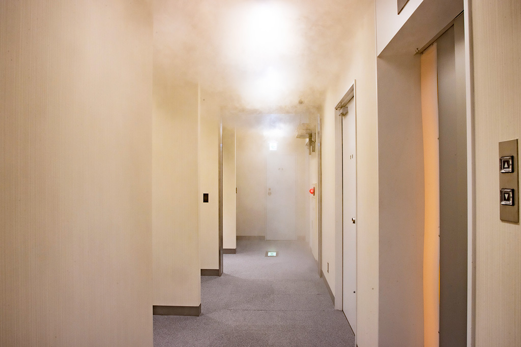 避難体験コーナー/京都市市民防災センター(京都府)