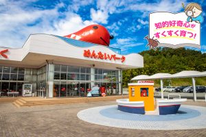 めんたいパーク神戸三田（兵庫県）で明太子について学ぶ！滑り台などキッズコーナーも