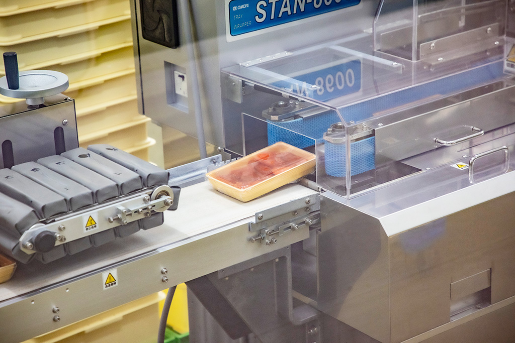 明太子製造工程/めんたいパーク神戸三田(兵庫県/幸兵衛氏)