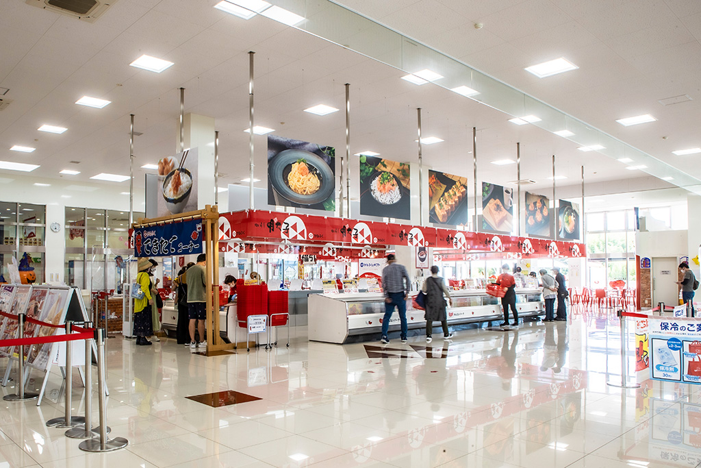 直売店/めんたいパーク神戸三田(兵庫県/幸兵衛氏)