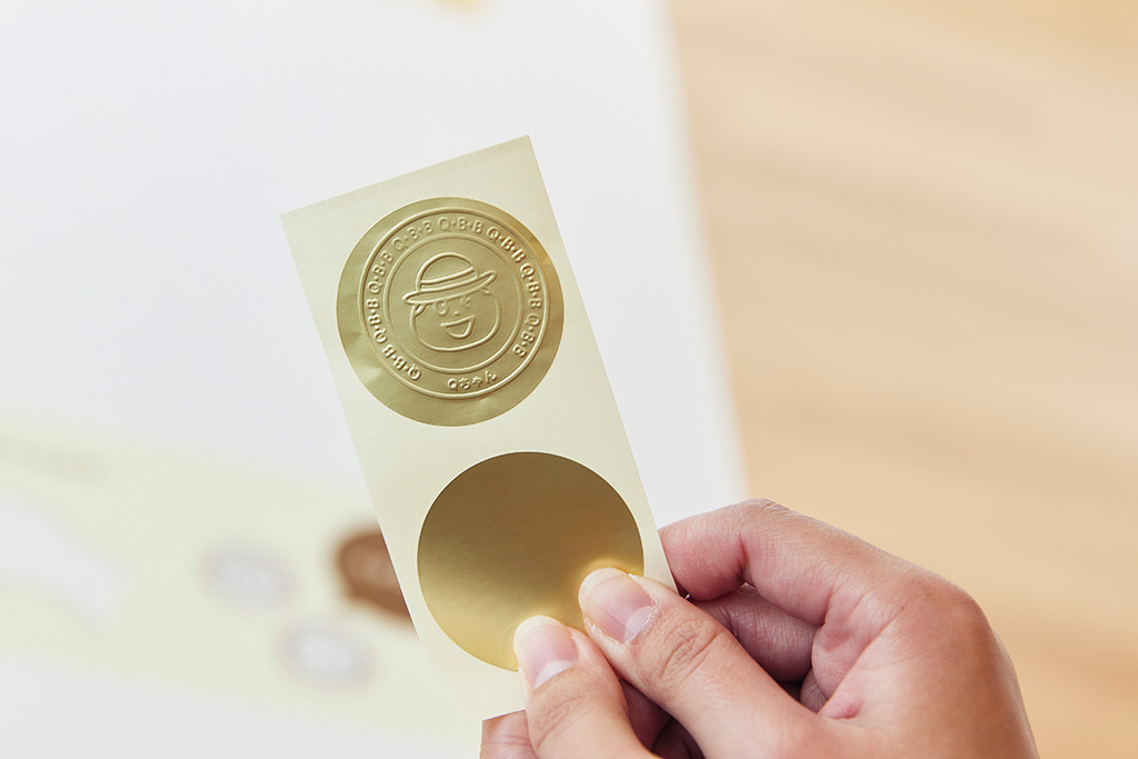 オリジナルシールづくり/Q・B・Bプロセスチーズパーク（兵庫県/神戸市）