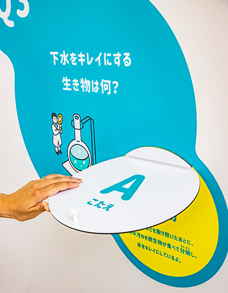 クイズコーナー/大阪市下水道科学館(大阪府)