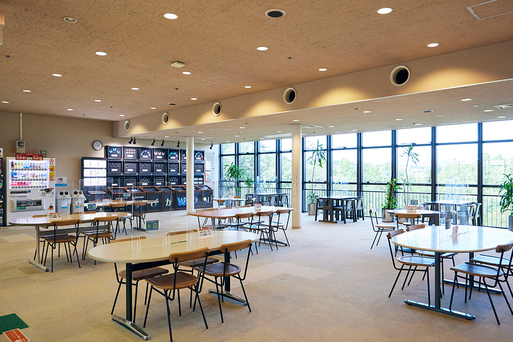 休憩コーナー/兵庫県立人と自然の博物館（三田市）