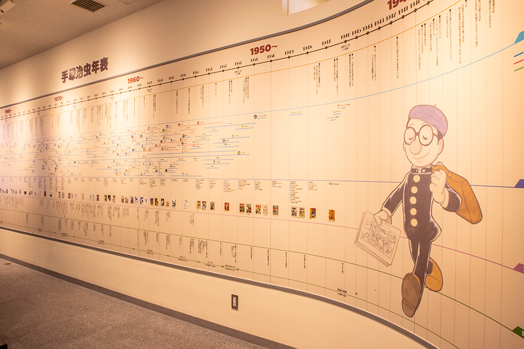 「手塚治虫年表」/宝塚市立手塚治虫記念館(兵庫県)