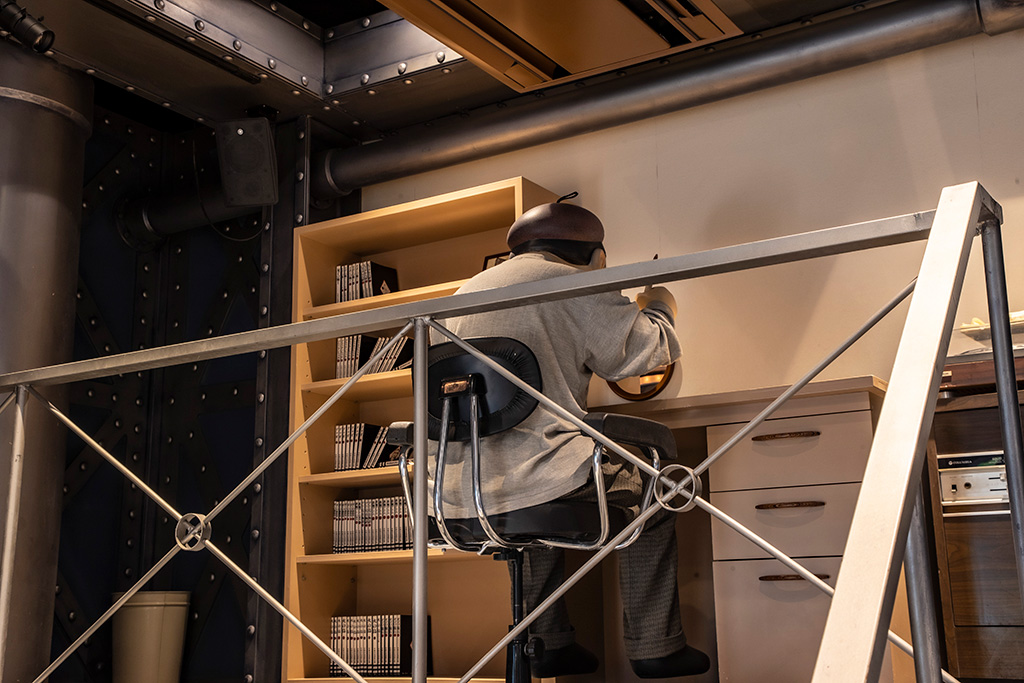 手塚治虫の仕事部屋を再現したスペース/宝塚市立手塚治虫記念館(兵庫県)