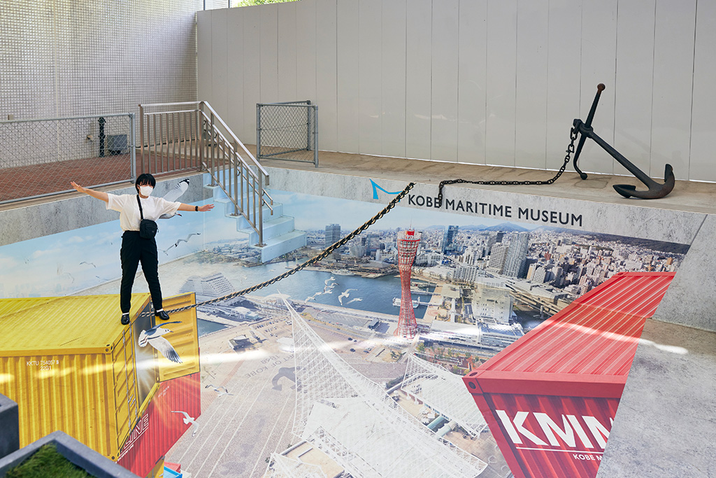 3Dフォトスポット/神戸海洋博物館（兵庫県/神戸市）