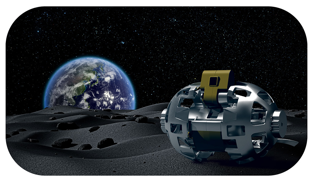 《月面探査機撮影ミッション》/特別展「NEO 月でくらす展 ～宇宙開発は、月面移住の新時代へ！～」/日本科学未来館（東京都/江東区）